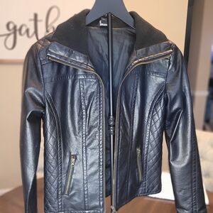 Black Quilted Women's Jacket
